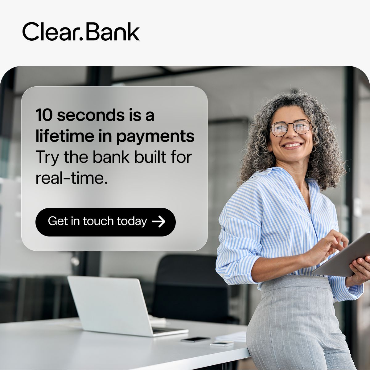 ClearBank ad