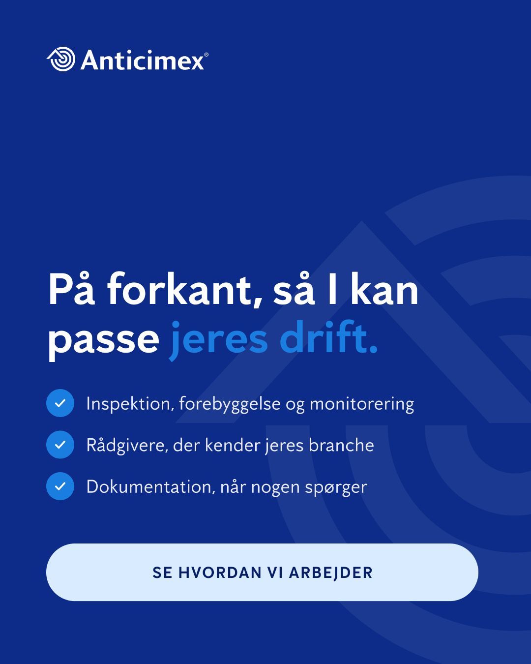 Anticimex Danmark ad