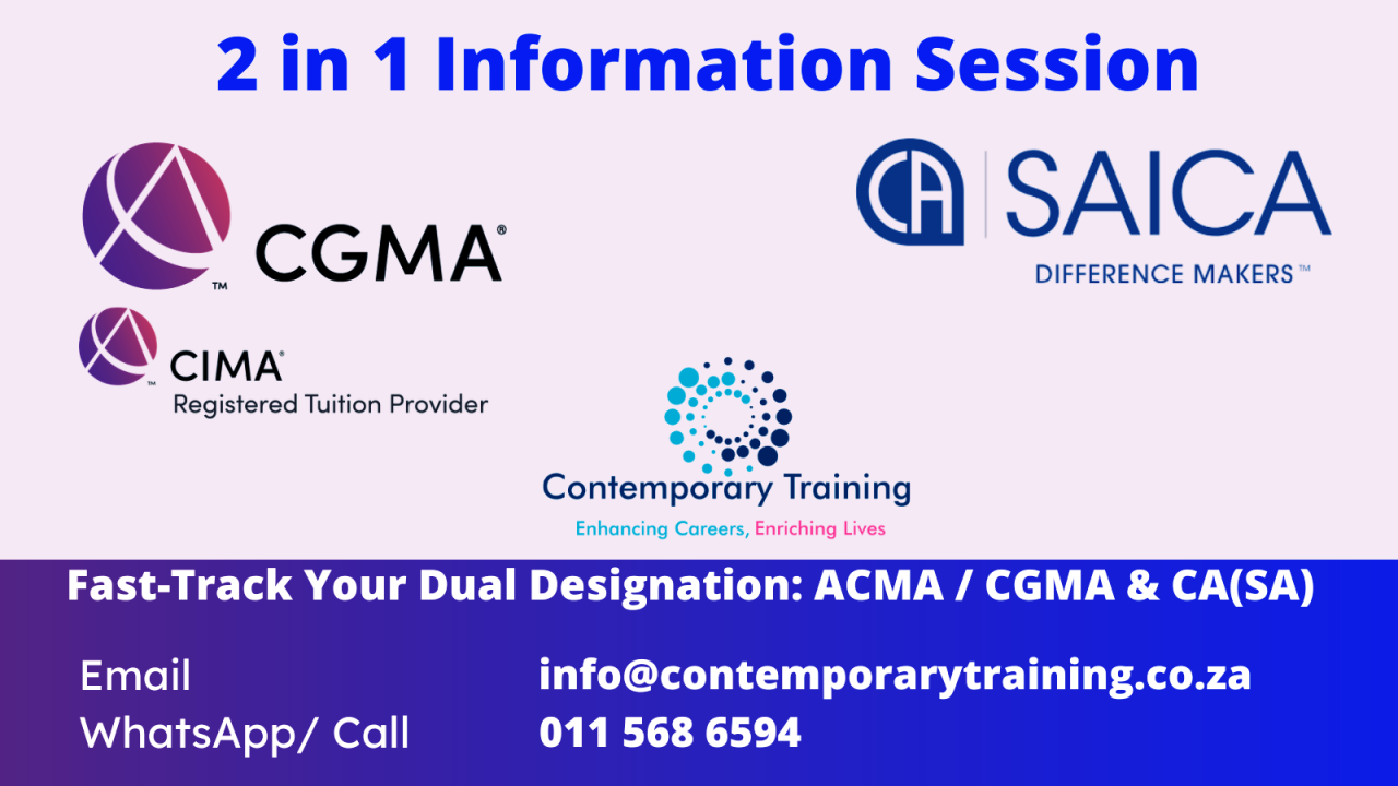 Contemporary Training ad