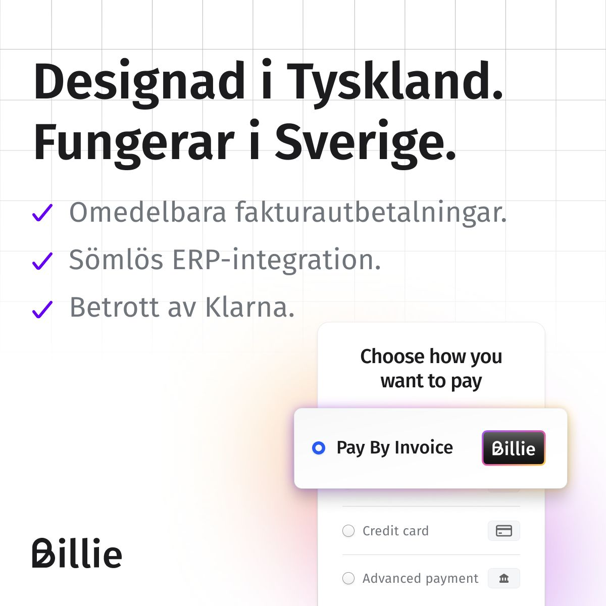 Billie ad