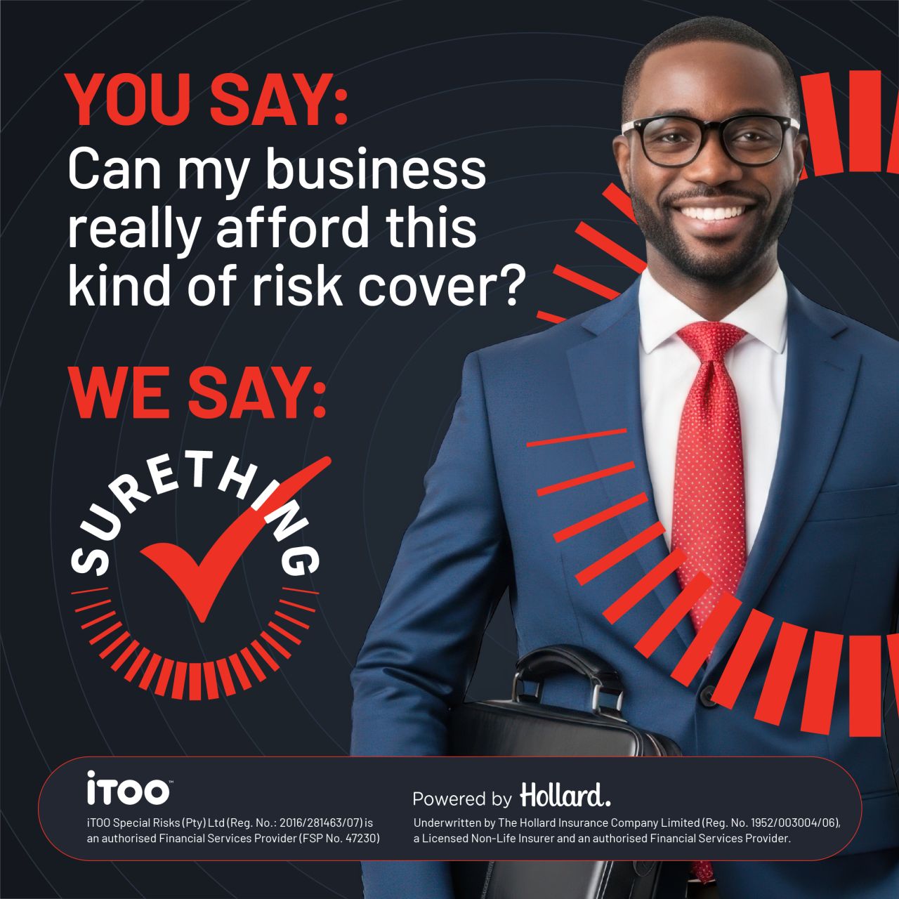 iTOO Special Risks (Pty) Ltd ad