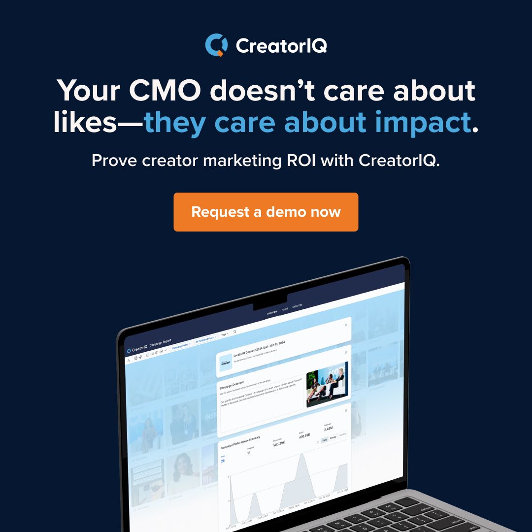CreatorIQ ad