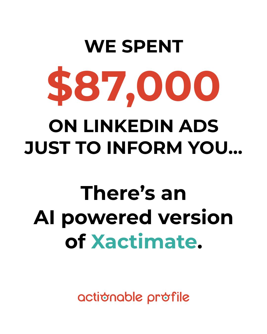 Actionable ad