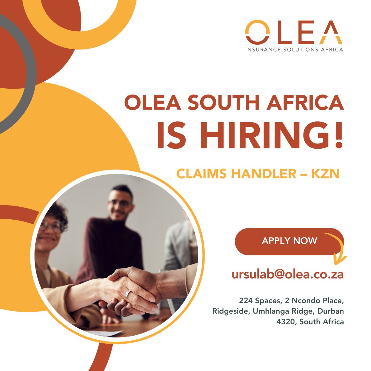 OLEA South Africa ad