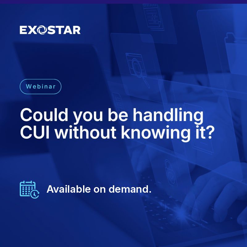 Exostar ad