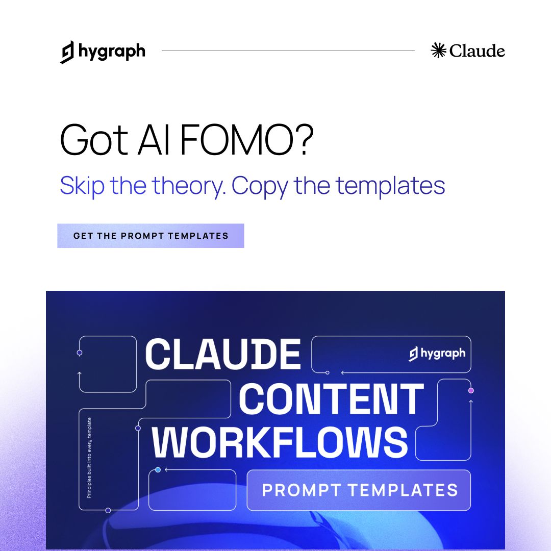 Hygraph ad