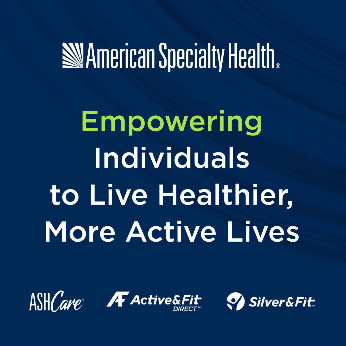 American Specialty Health ad