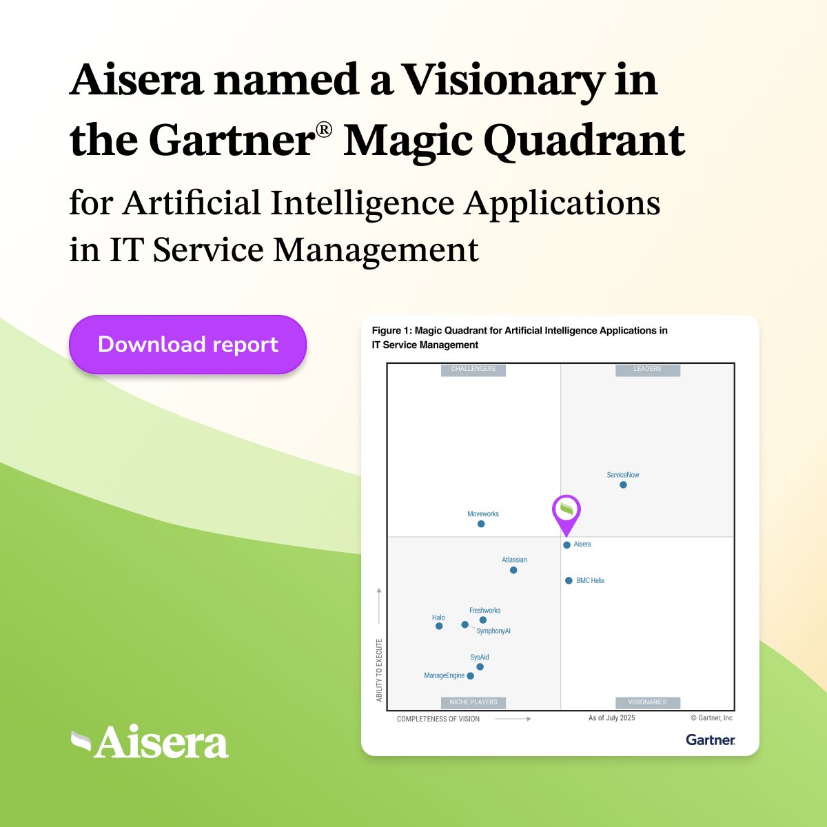 Aisera ad