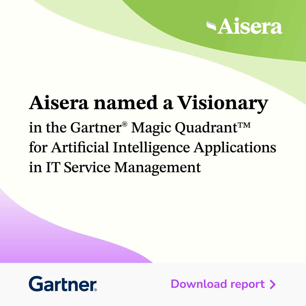 Aisera ad