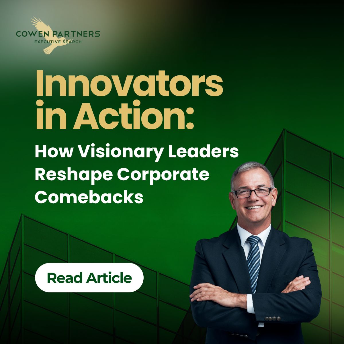 Cowen Partners Executive Search ad