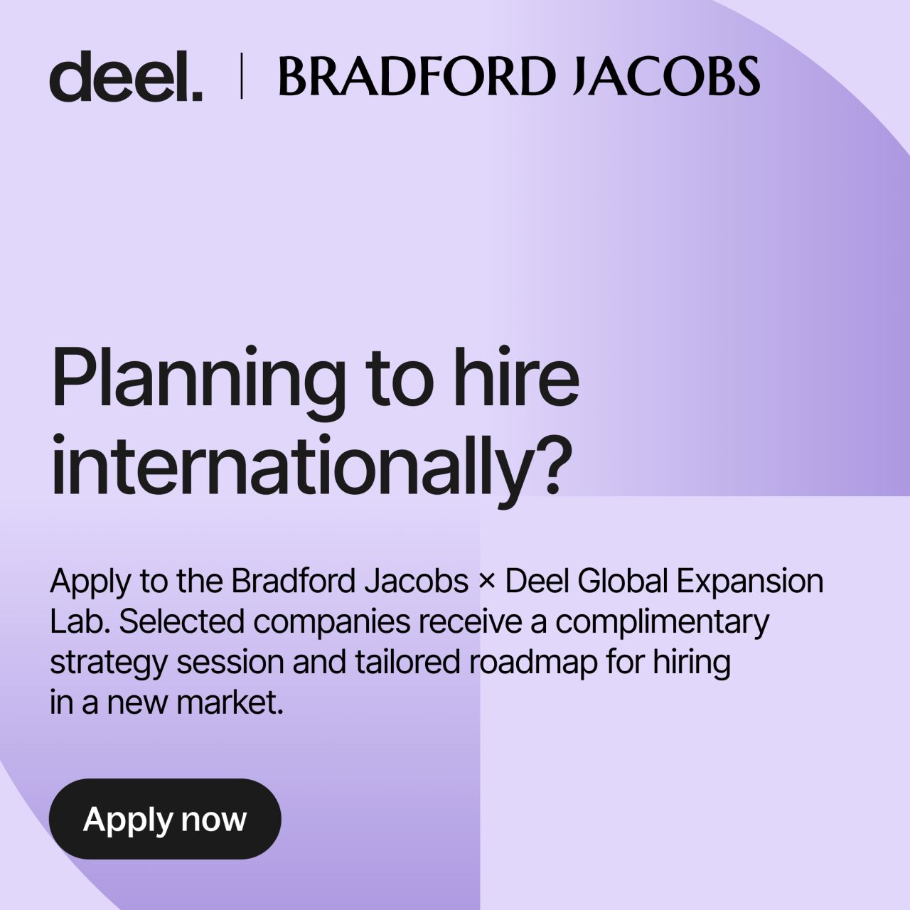 Bradford Jacobs ad