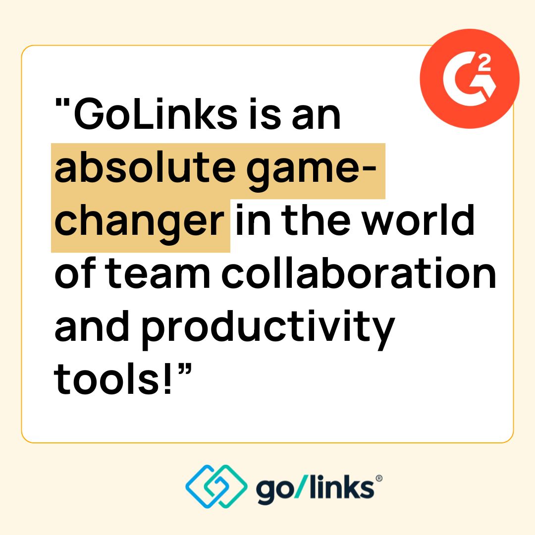GoLinks ad