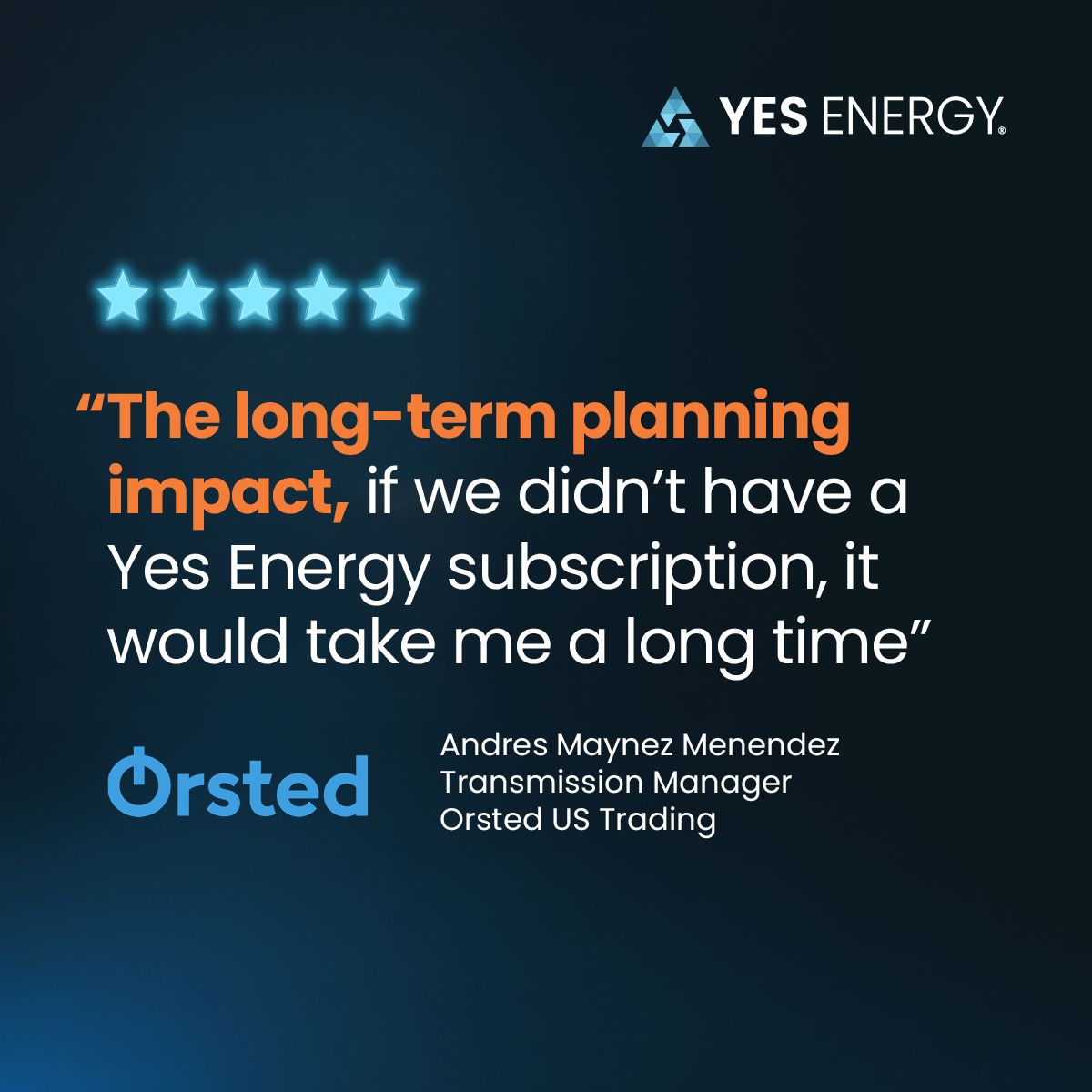 Yes Energy ad