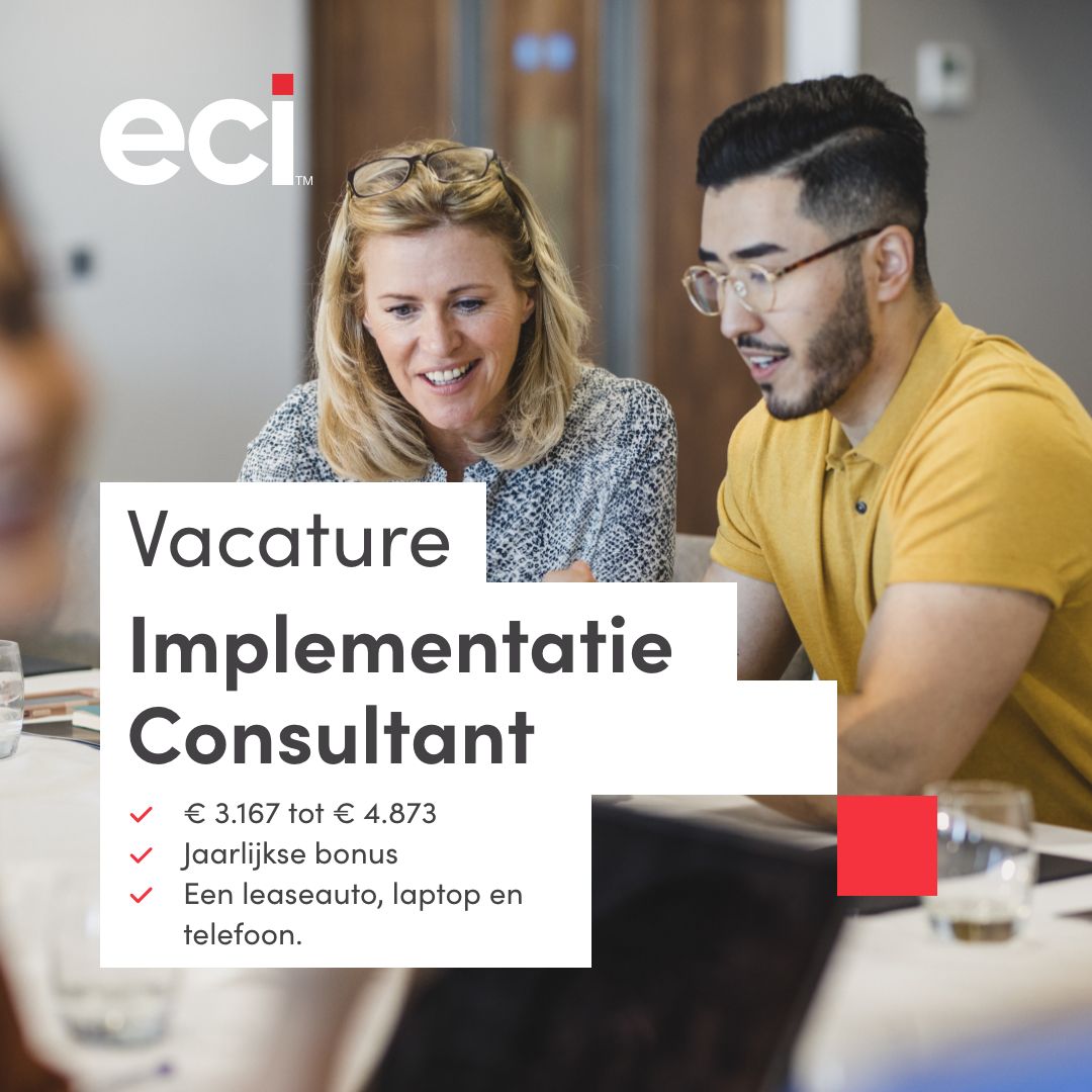 ECI Software Solutions | Voor maak- en installatiebedrijven ad