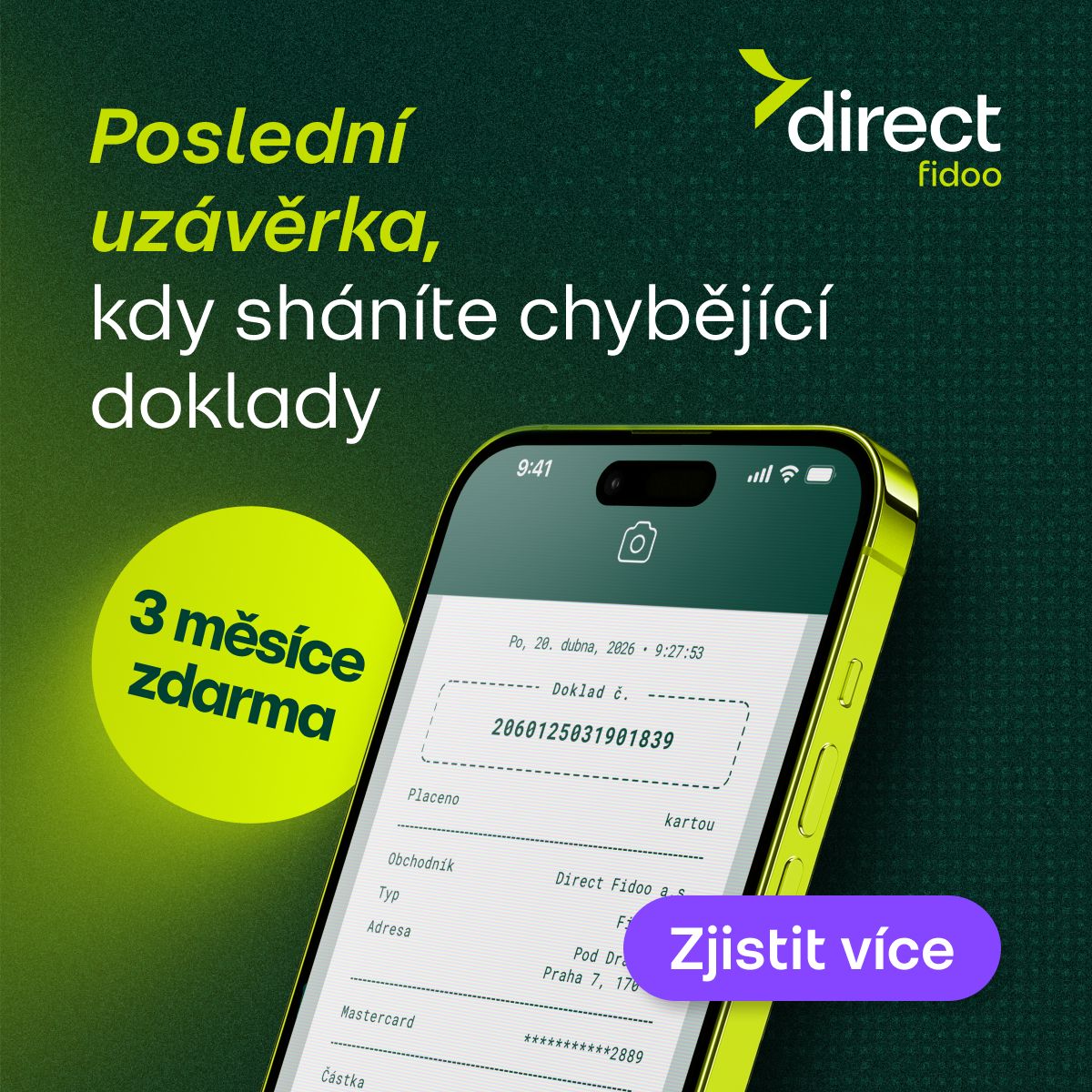 Direct Fidoo ad