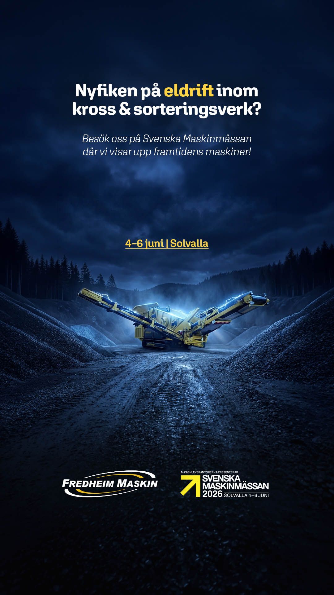 Fredheim Maskin ad