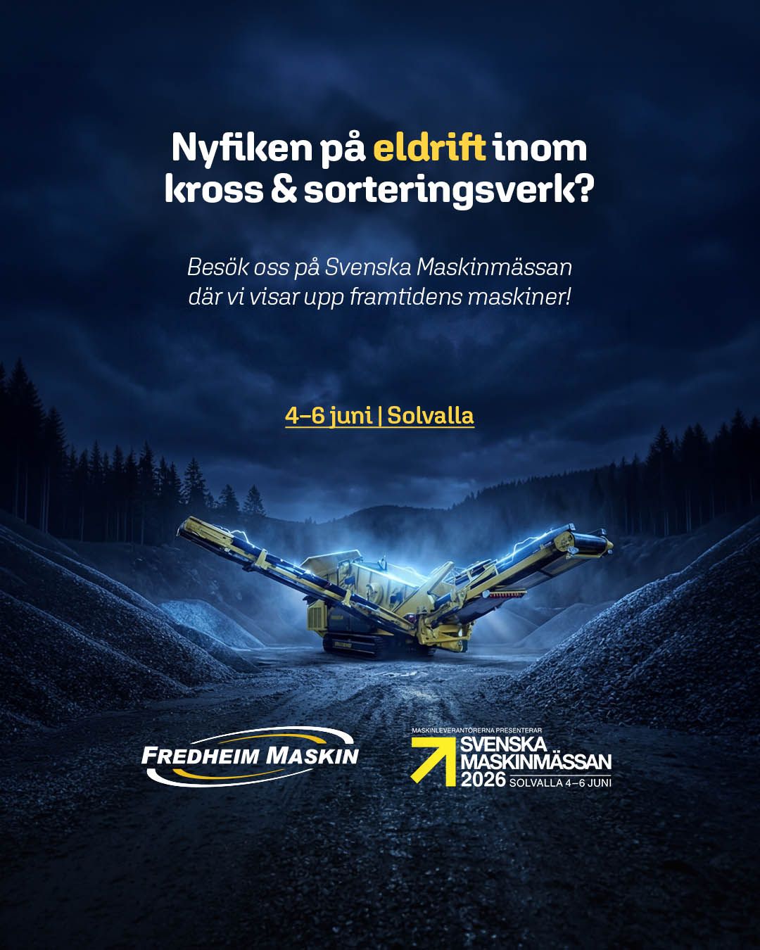 Fredheim Maskin ad