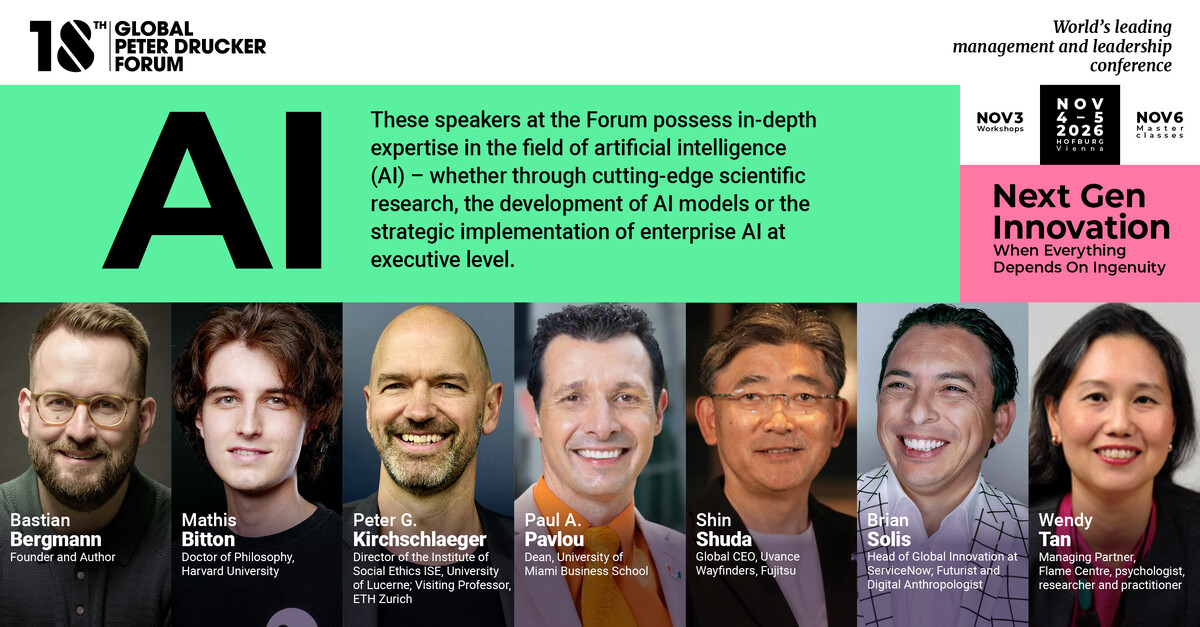 Global Peter Drucker Forum ad