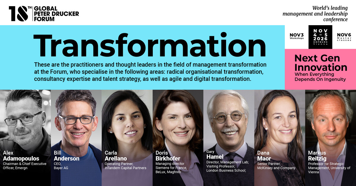 Global Peter Drucker Forum ad