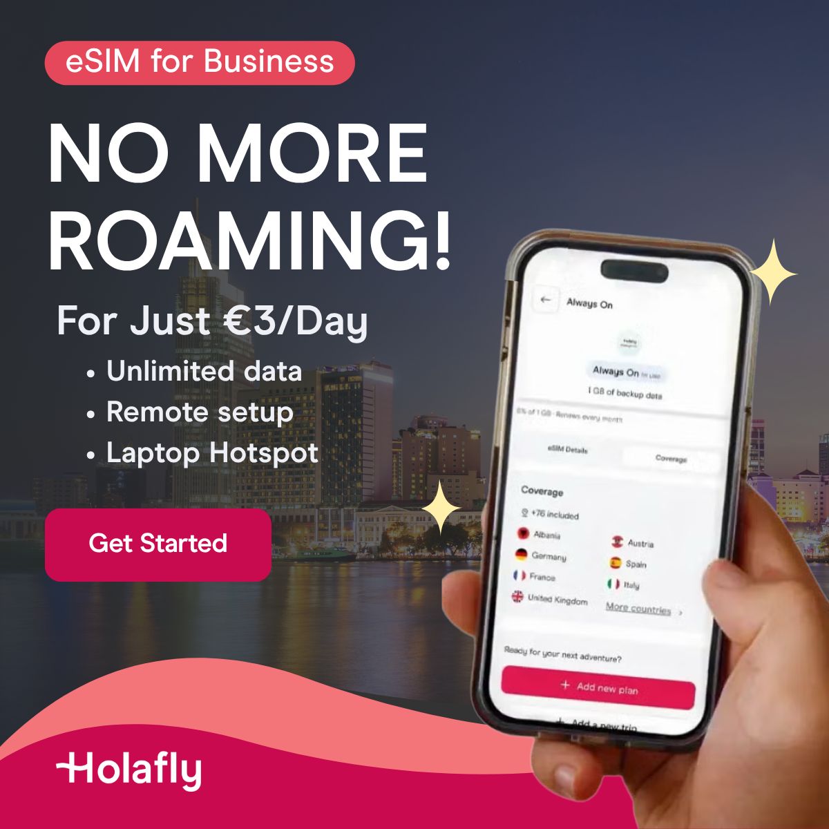 Holafly ad