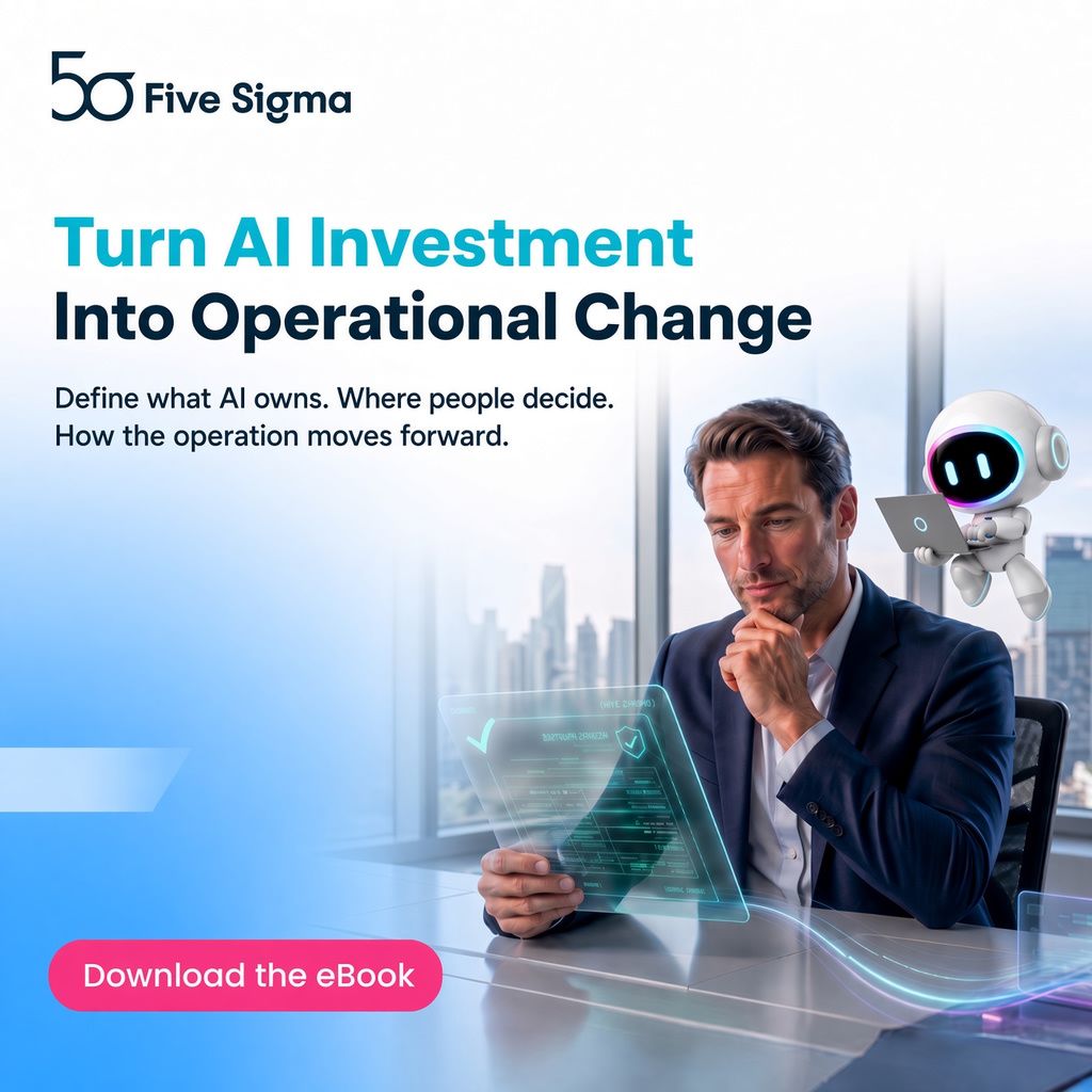Five Sigma - AI Claims Management ad