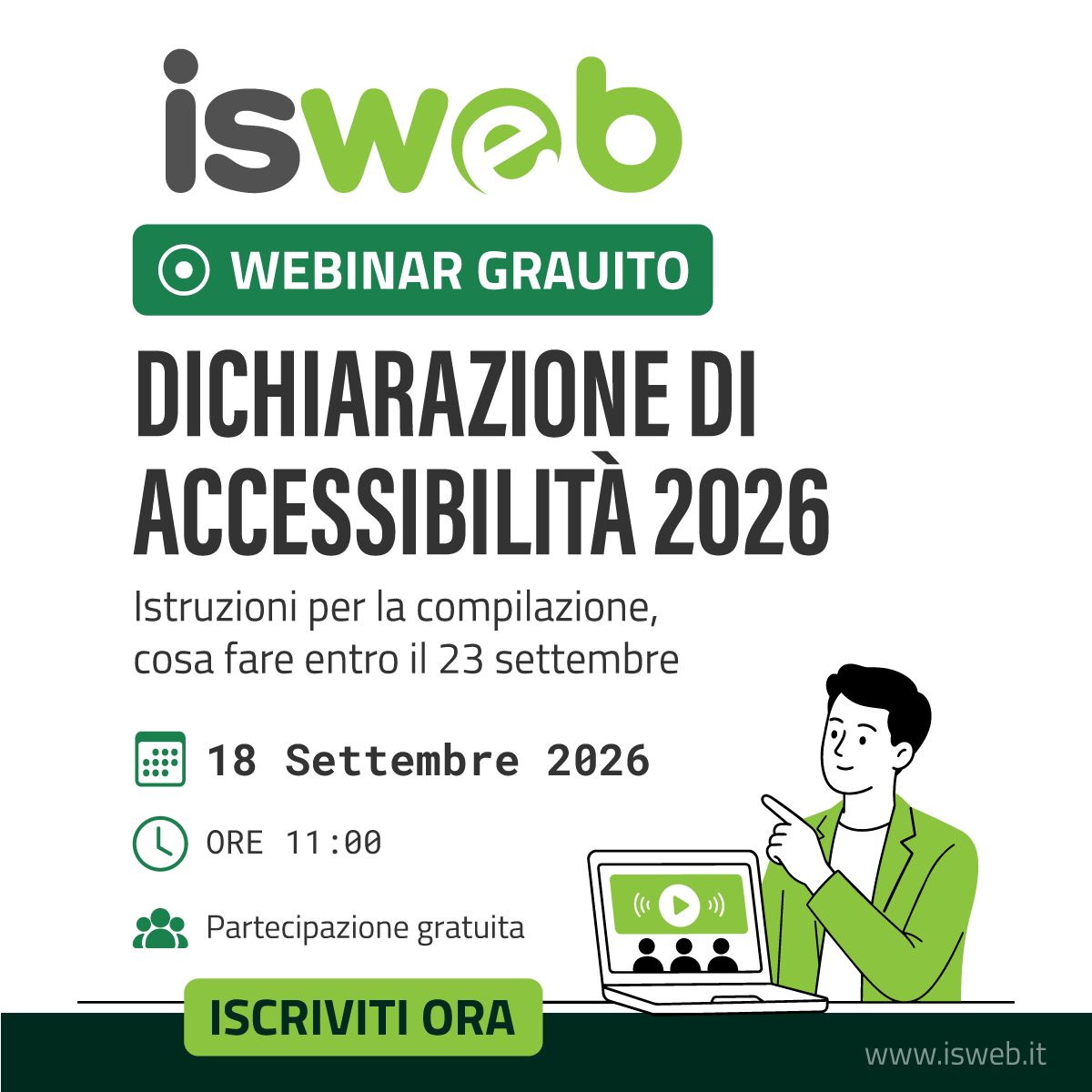 ISWEB S.p.A. ad