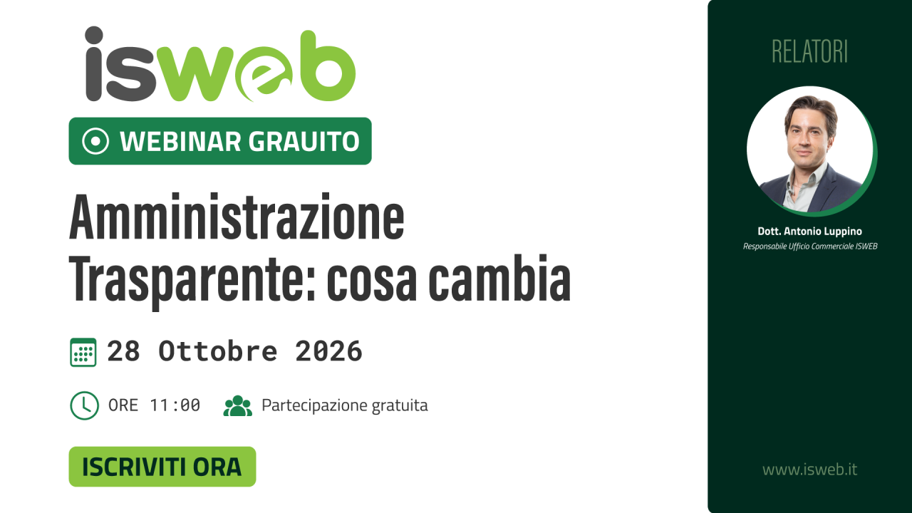 ISWEB S.p.A. ad