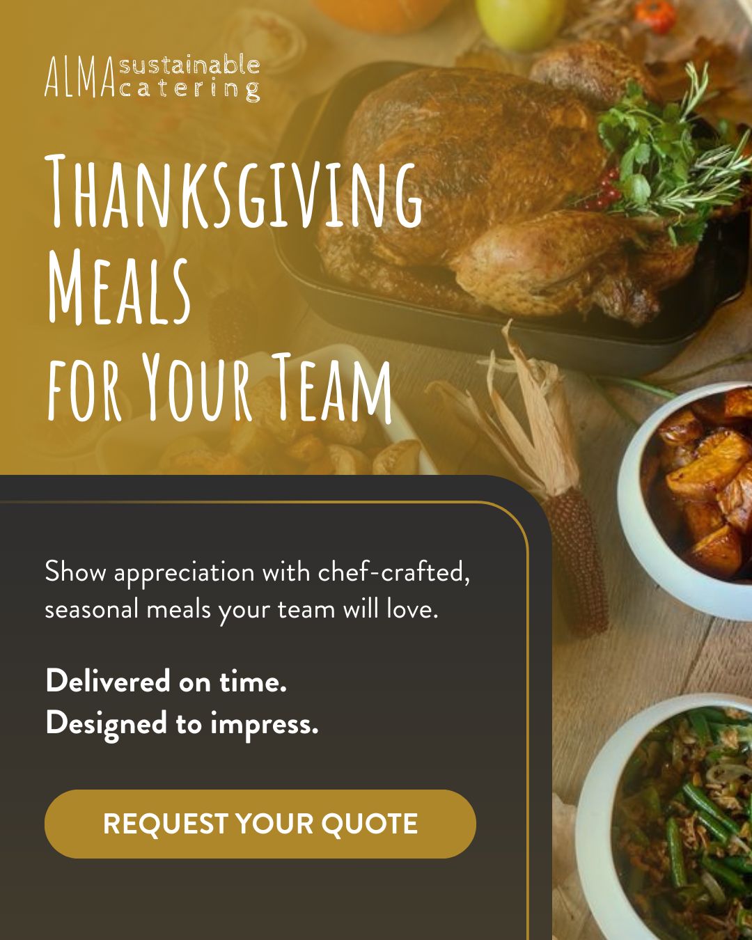 Alma Catering Amsterdam ad