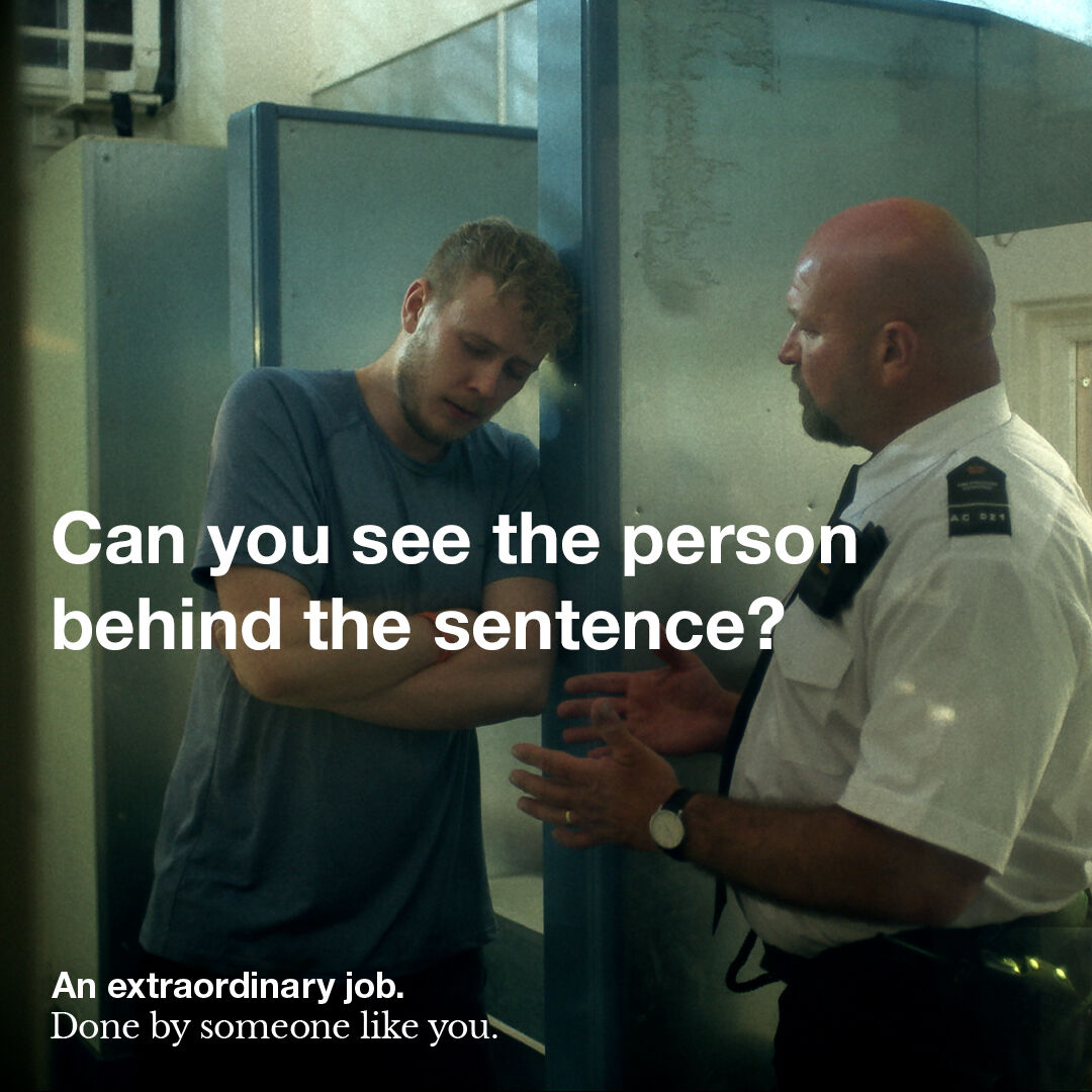 HM Prison and Probation Service ad
