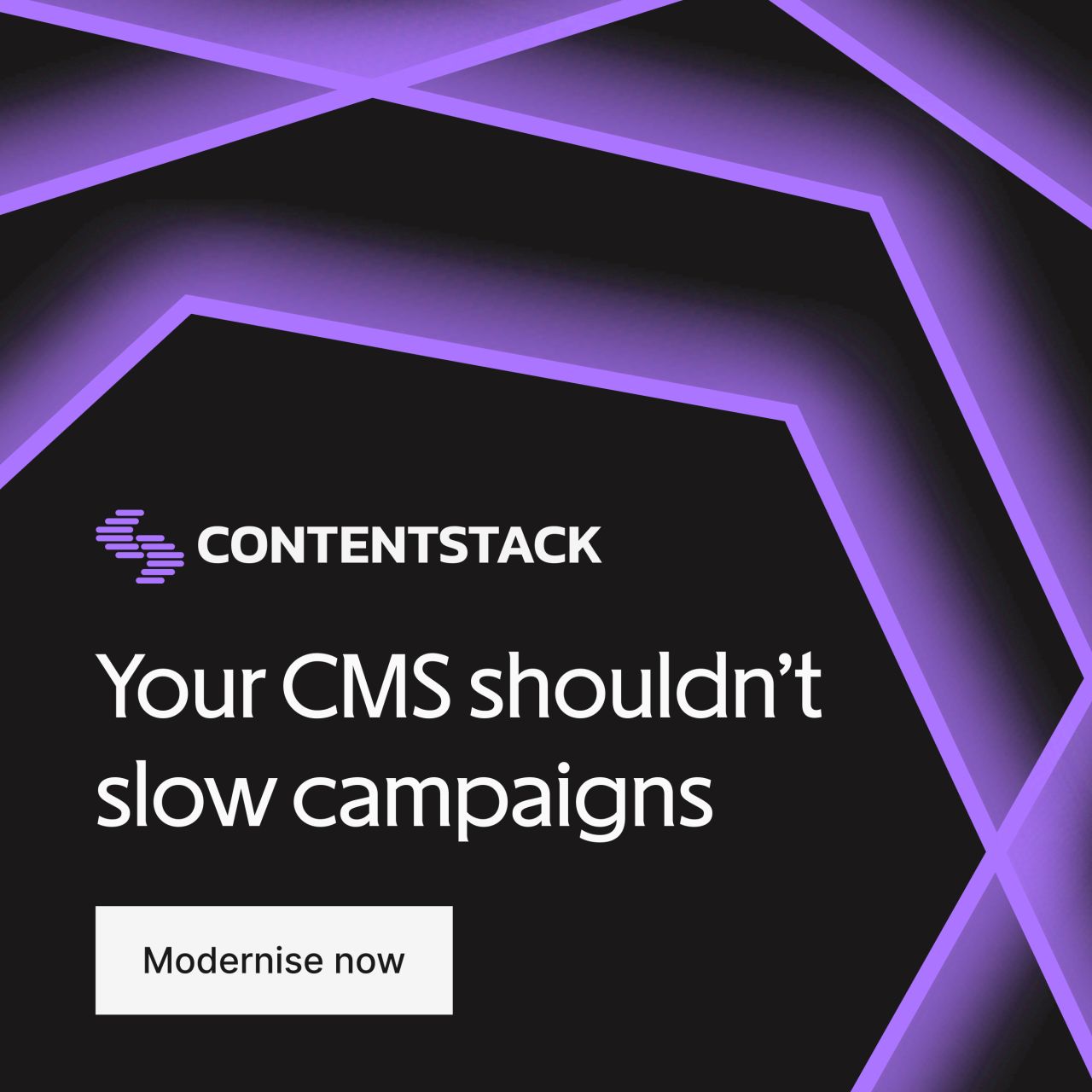 Contentstack ad