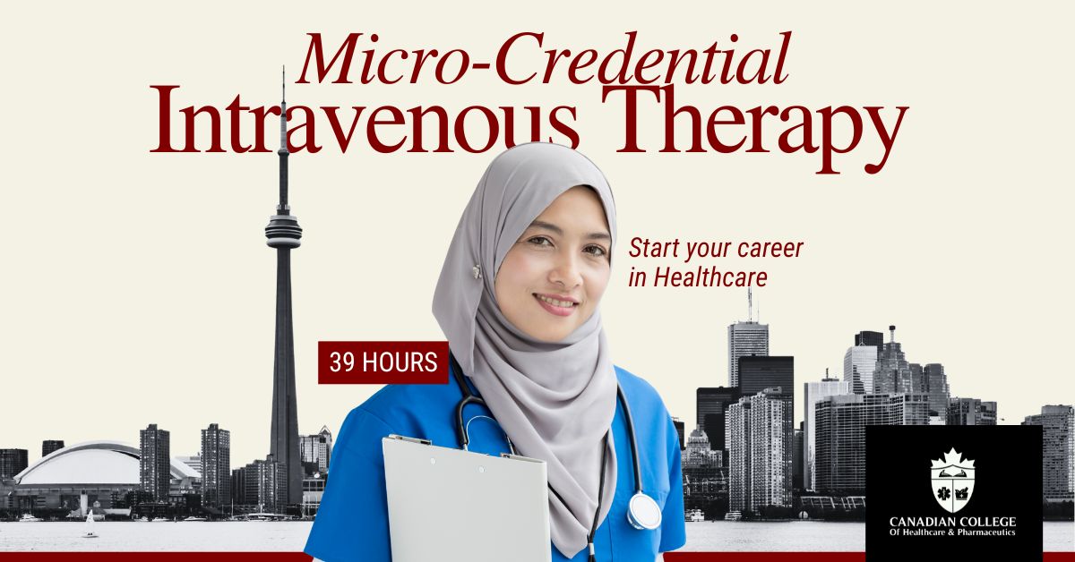 Canadian College of Healthcare and Pharmaceutics ad