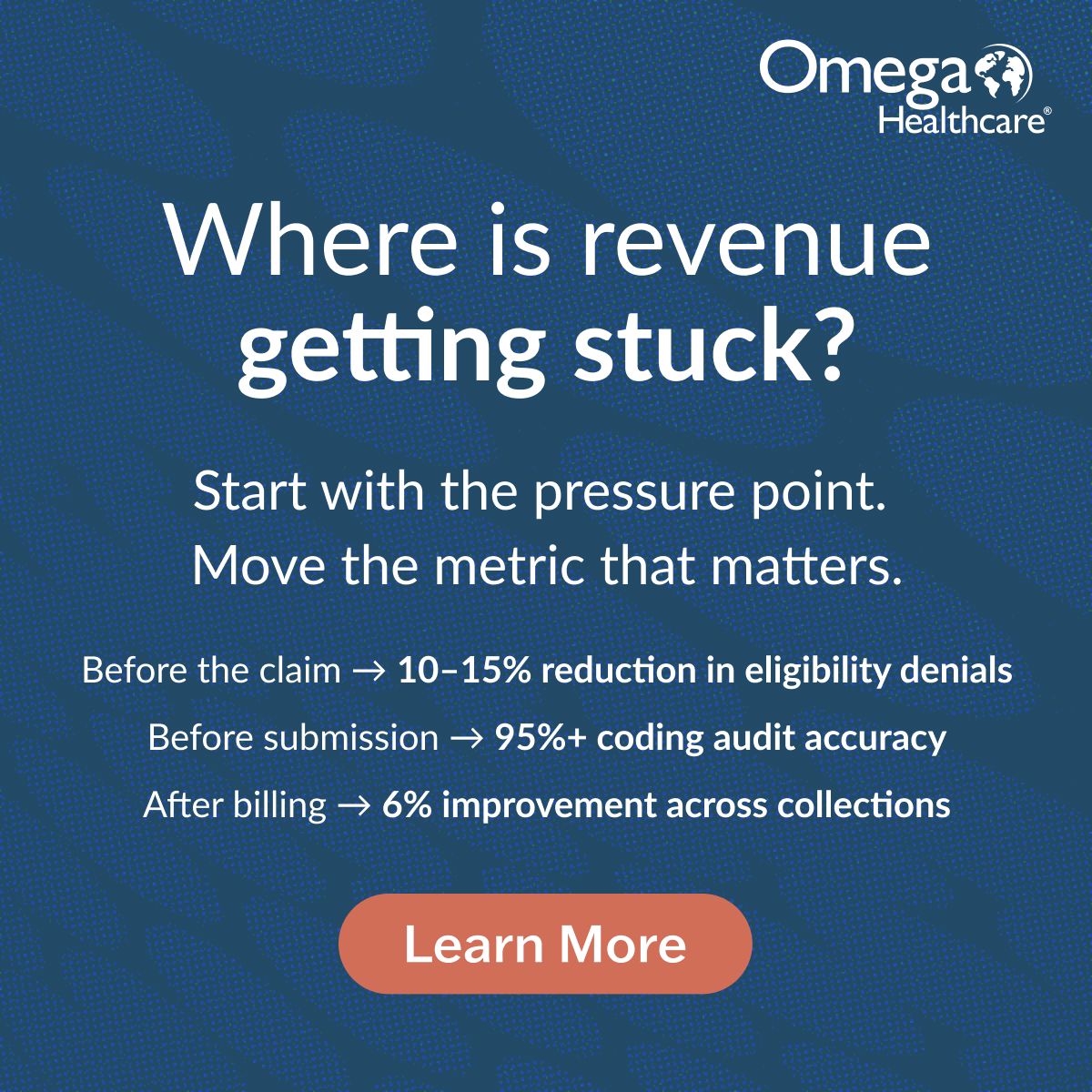 Omega Healthcare Management Services ad