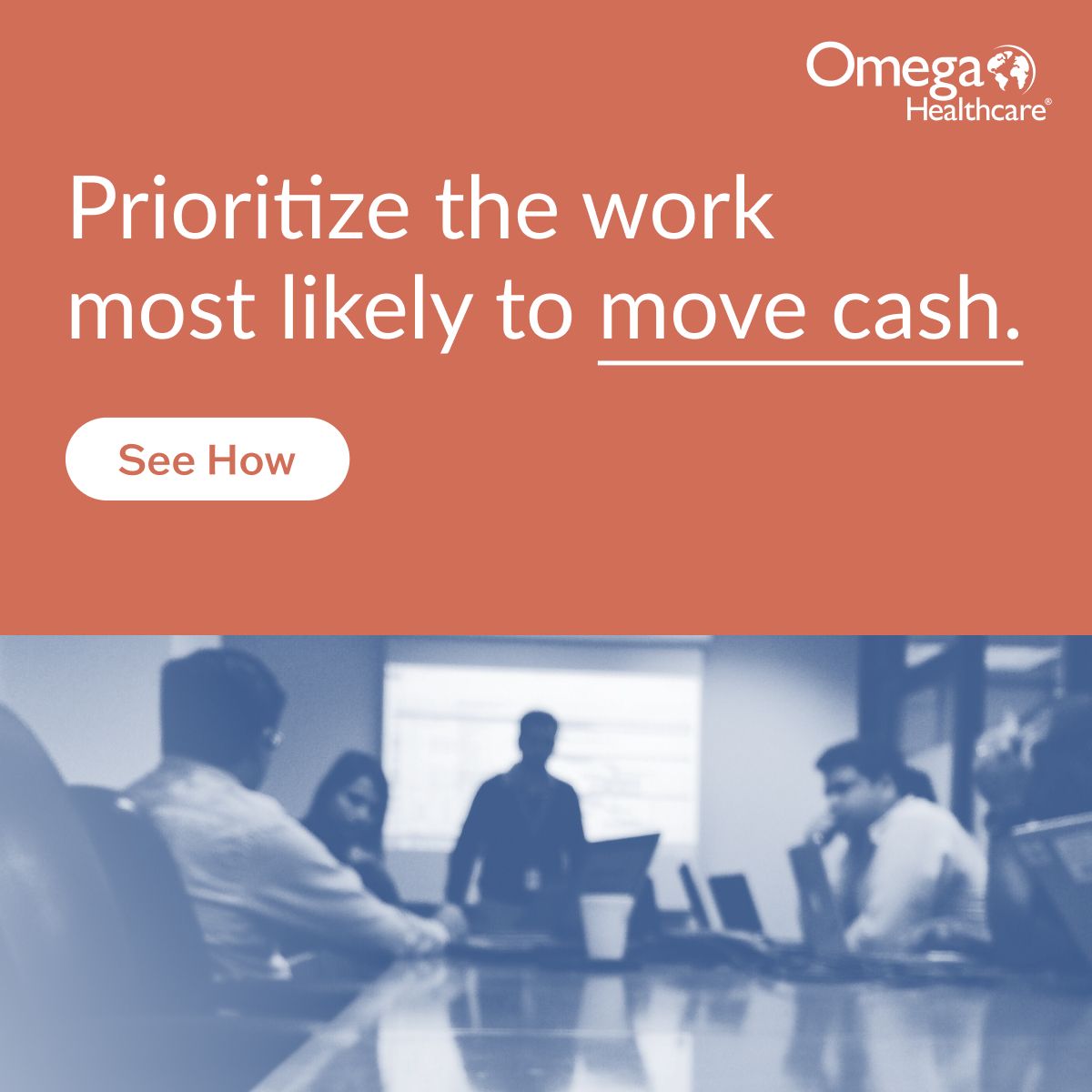 Omega Healthcare Management Services ad