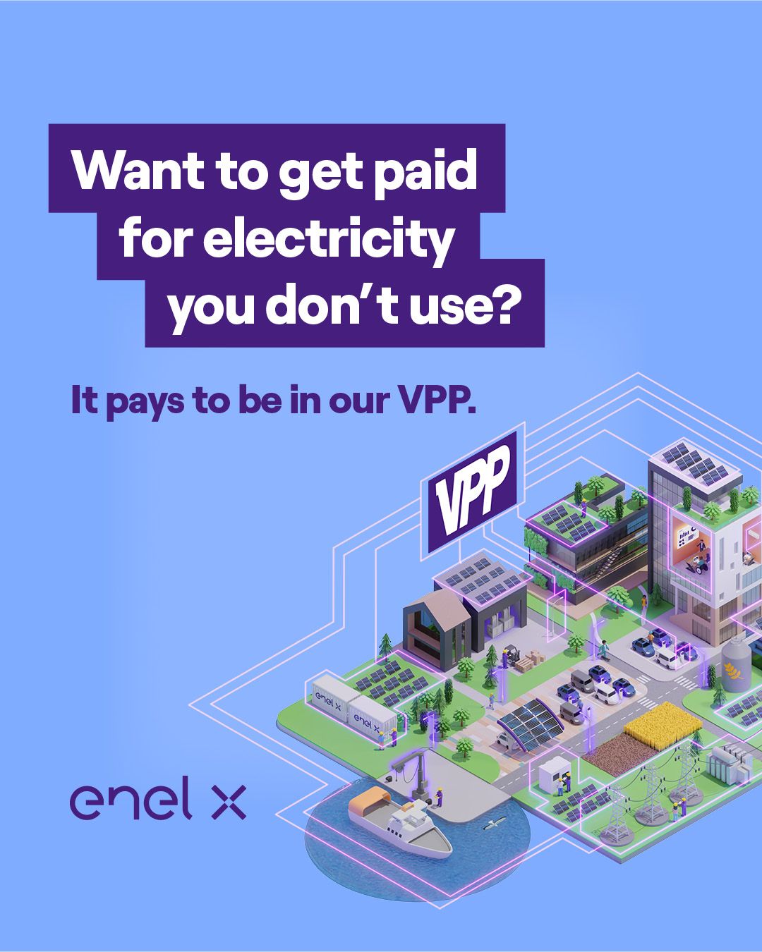 Enel X ad