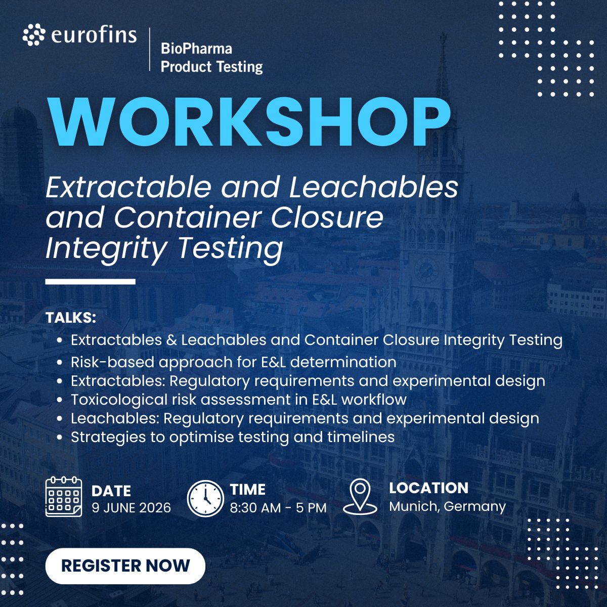 Eurofins BioPharma Product Testing Germany ad