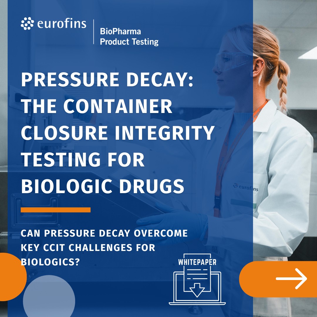 Eurofins BioPharma Product Testing Germany ad