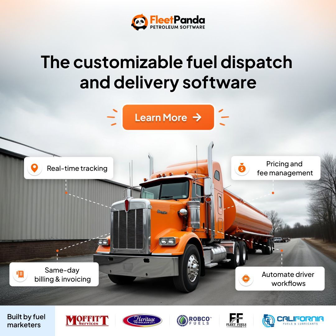 FleetPanda - Petroleum Logistics Software ad