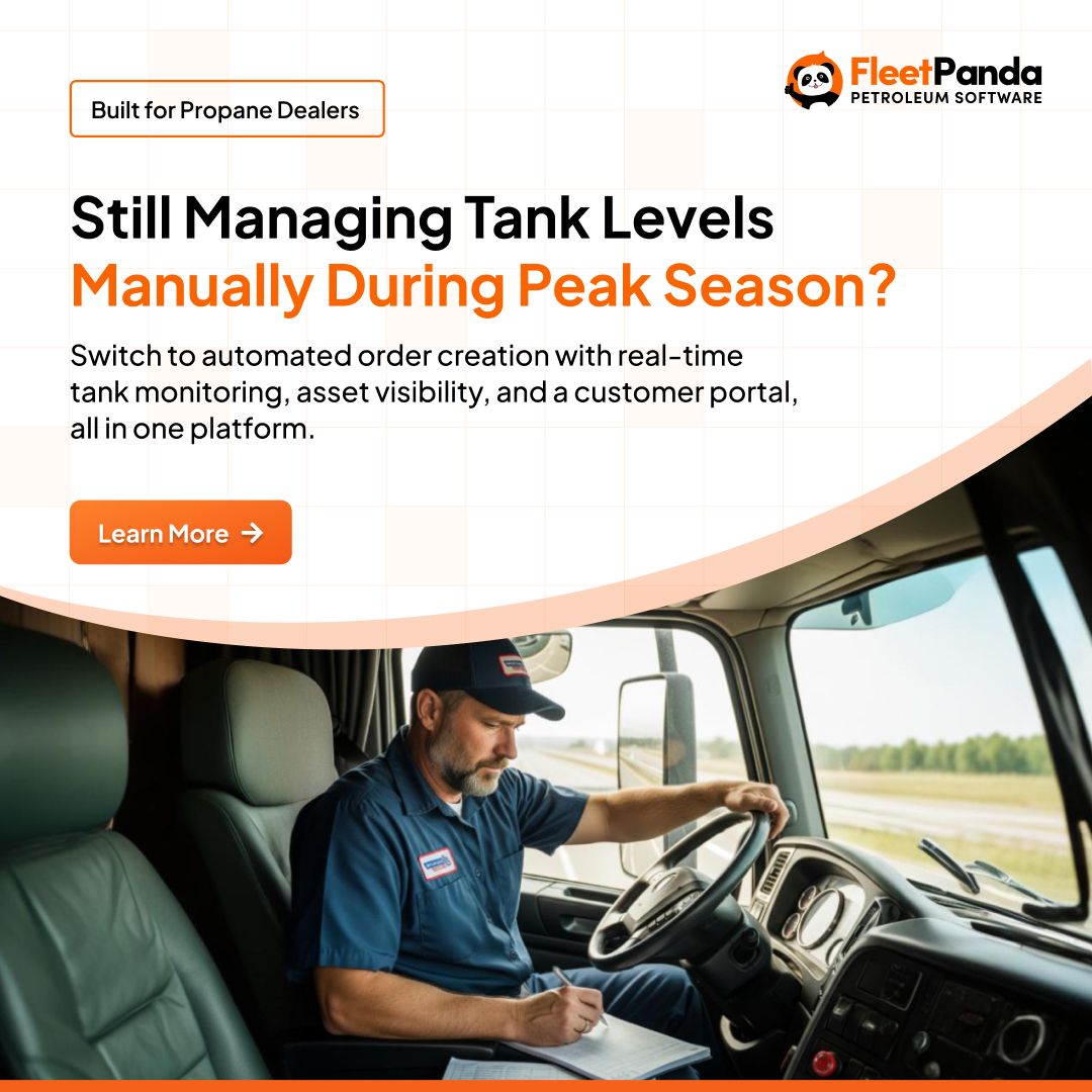 FleetPanda - Petroleum Logistics Software ad