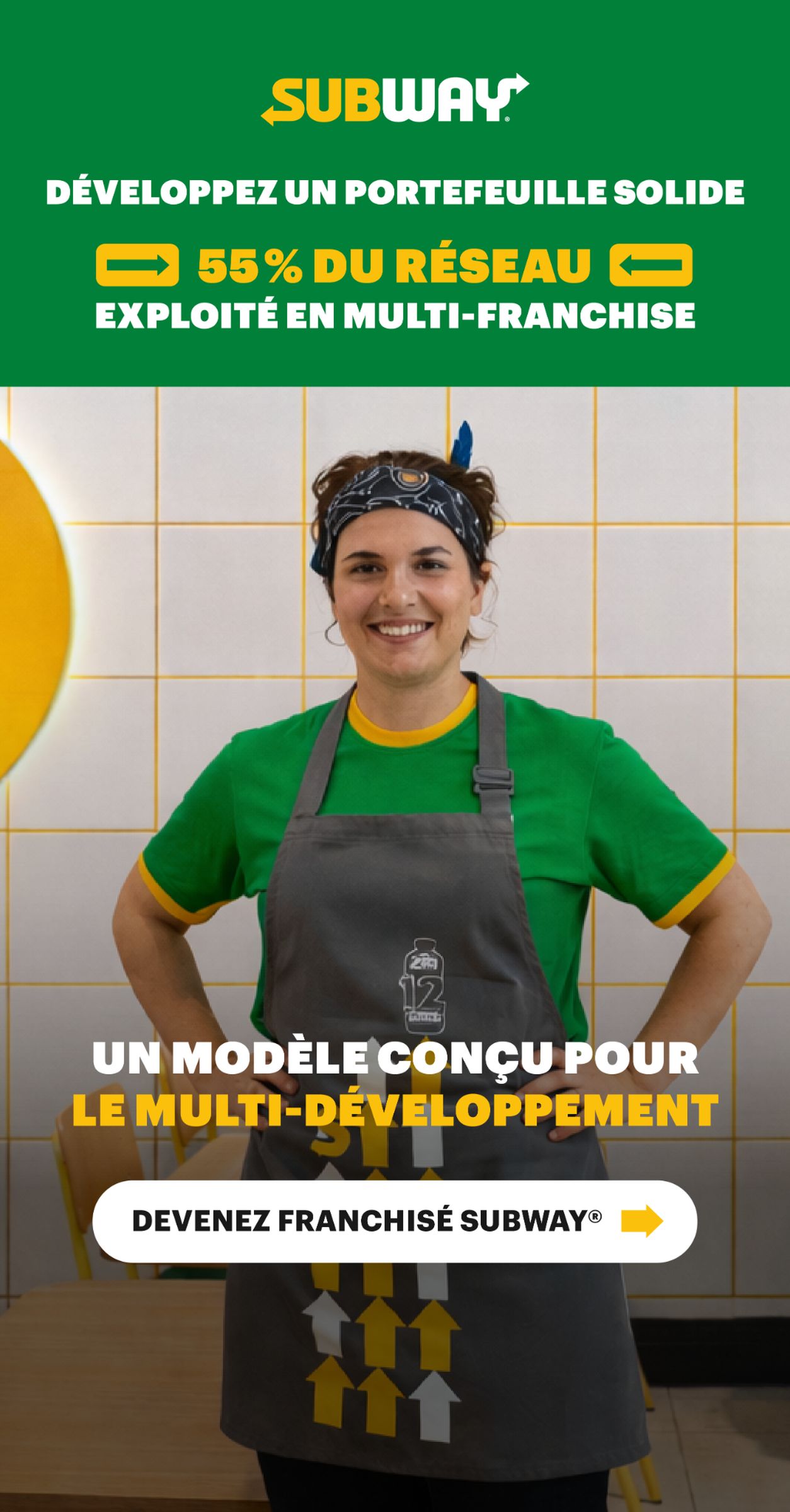 Subway France ad