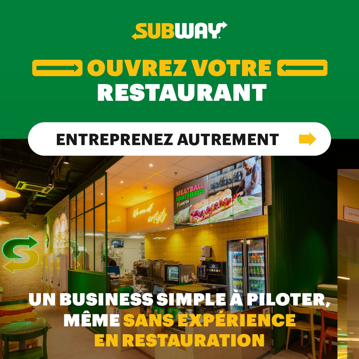 Subway France ad