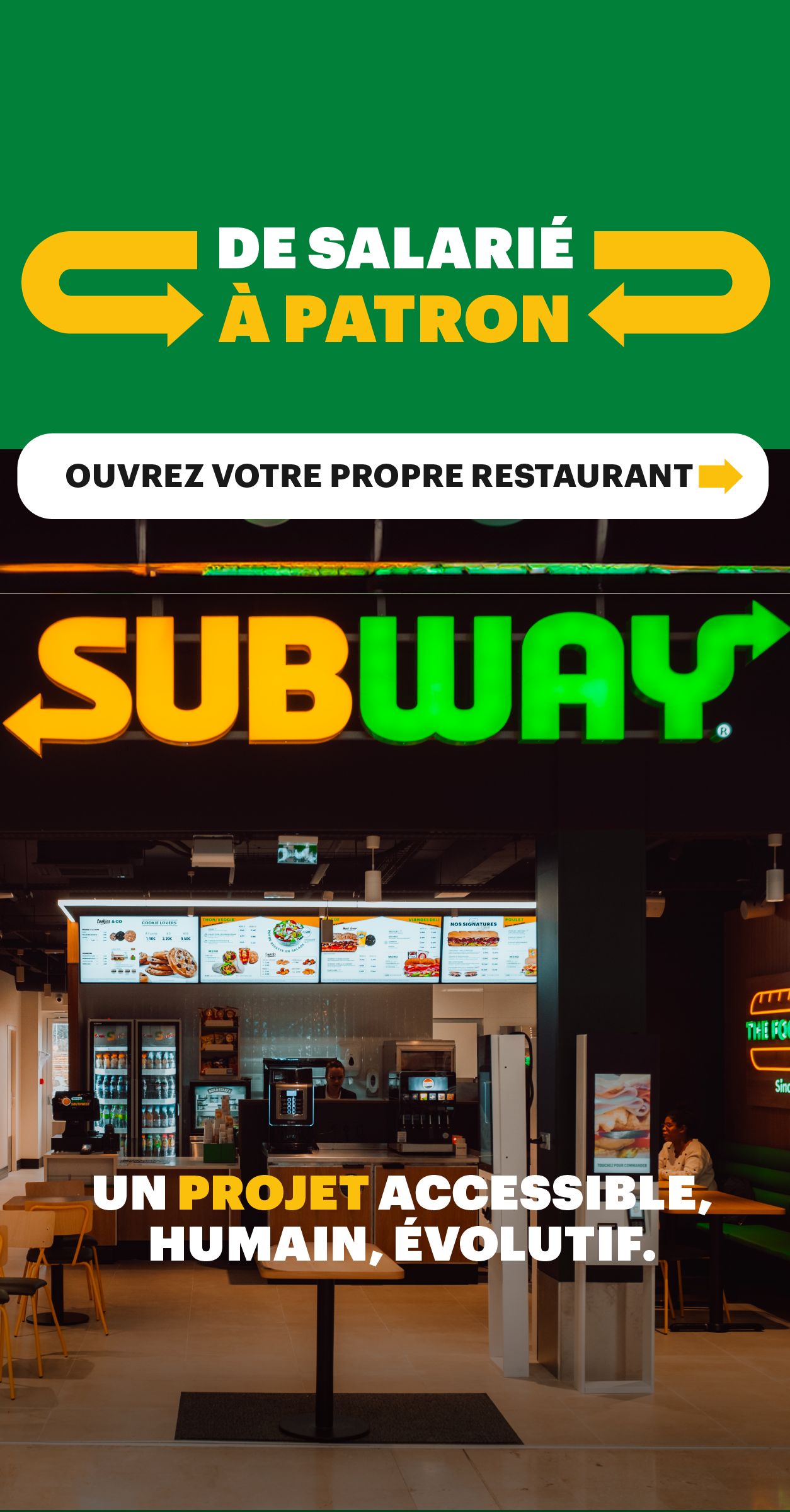 Subway France ad