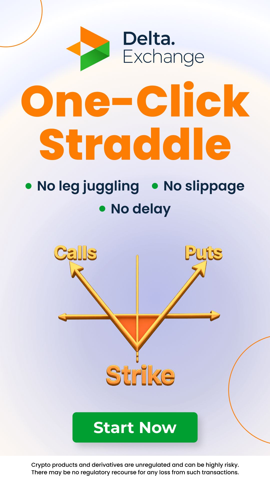 Delta Exchange ad
