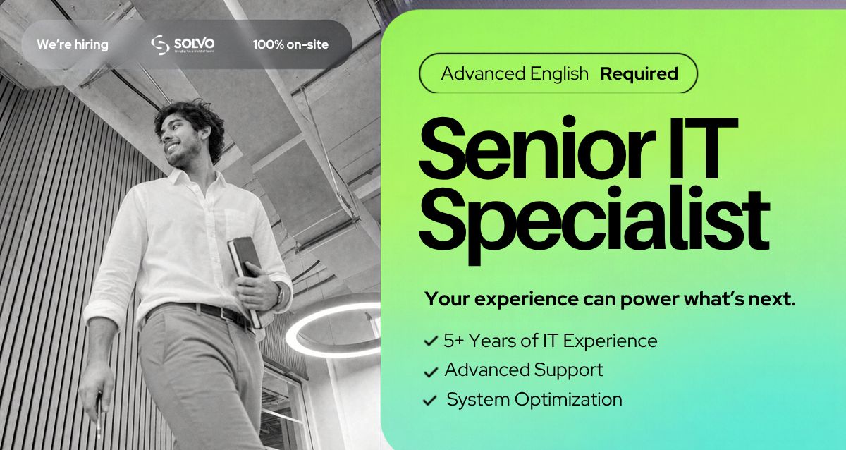 Solvo Global Careers ad