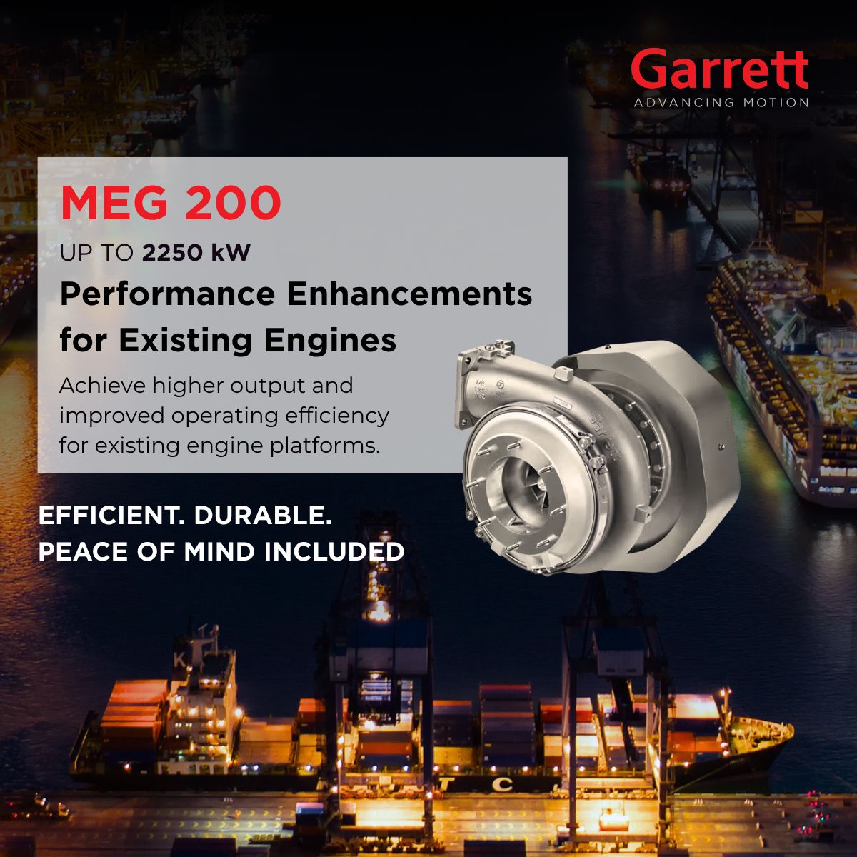 Garrett - Advancing Motion ad