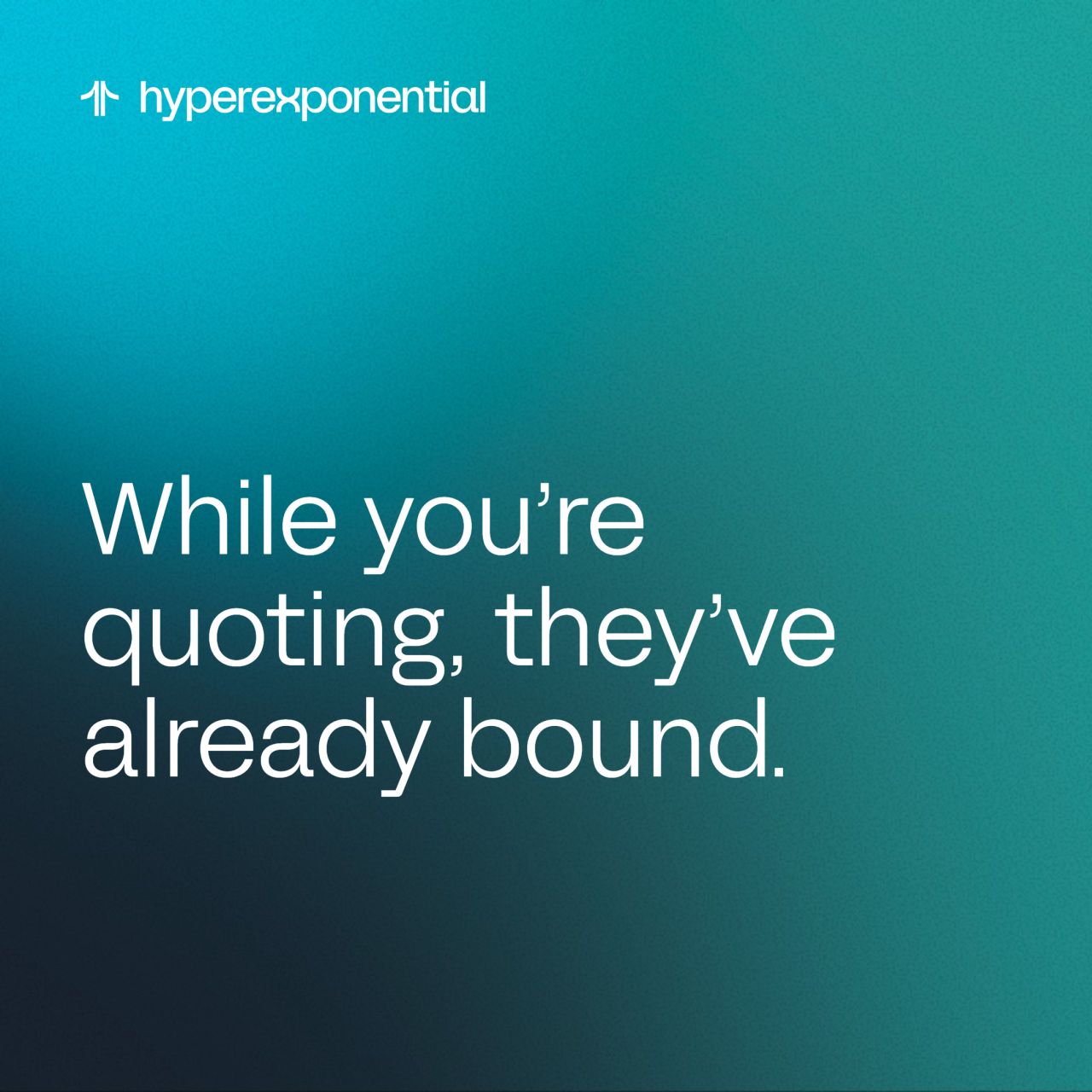 hyperexponential ad