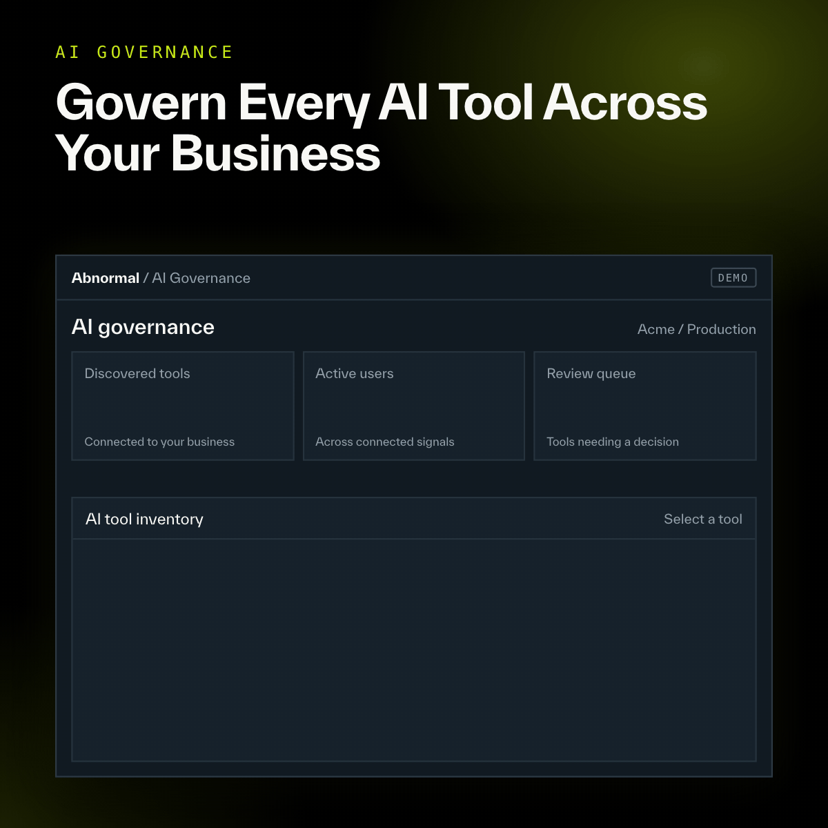 Abnormal AI ad