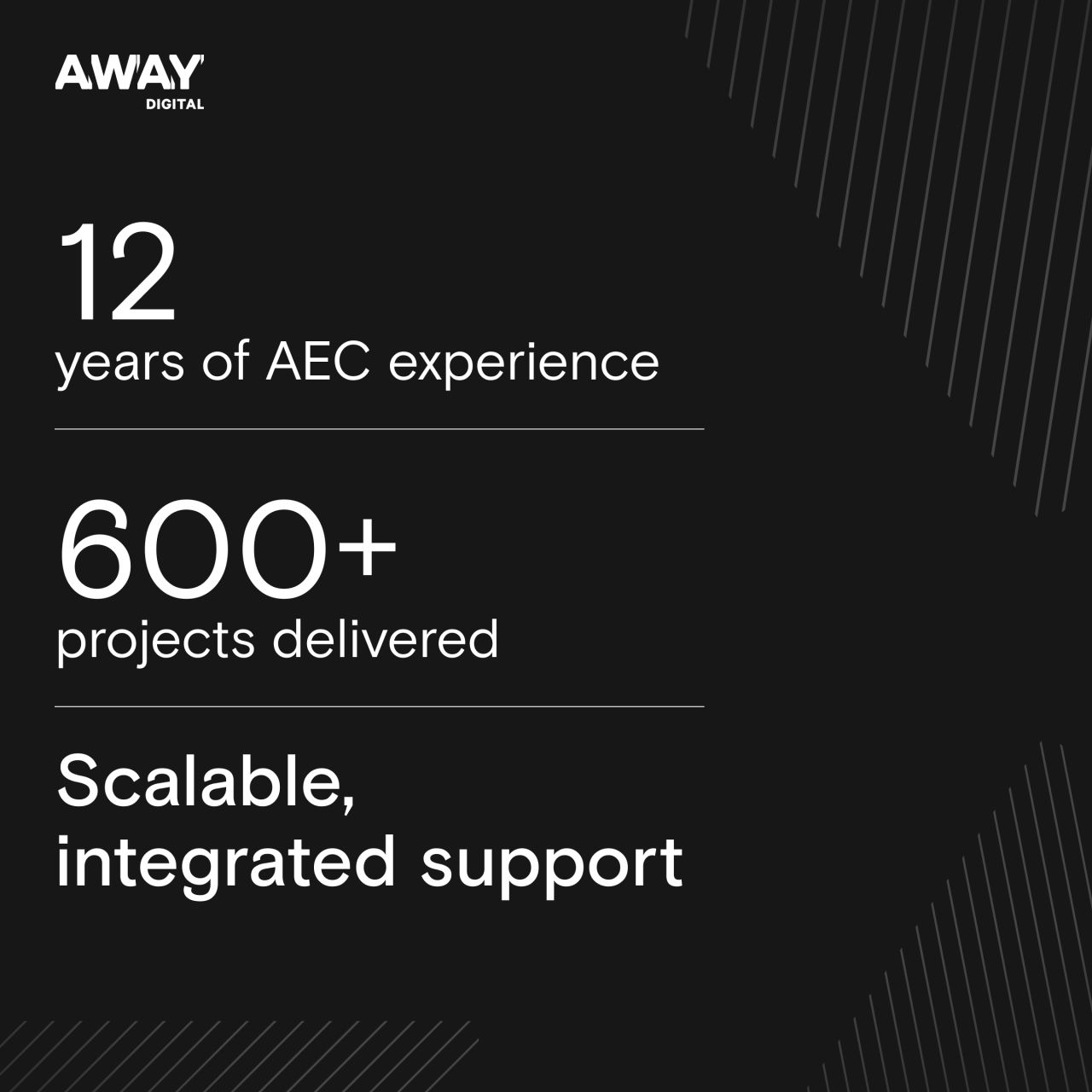 Away Digital ad