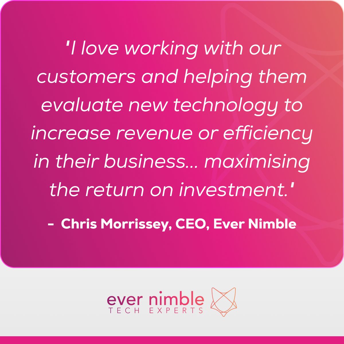 Ever Nimble ad