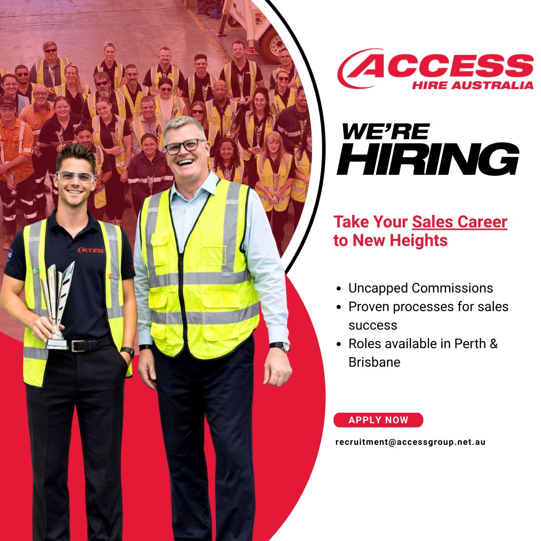 Access Hire Australia ad