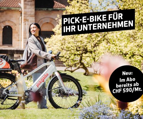 Pick-e-Bike Basel ad